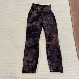 lululemon tie dye leggings